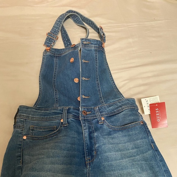 Guess denim overall size 28 brand new never worn - Picture 1 of 4